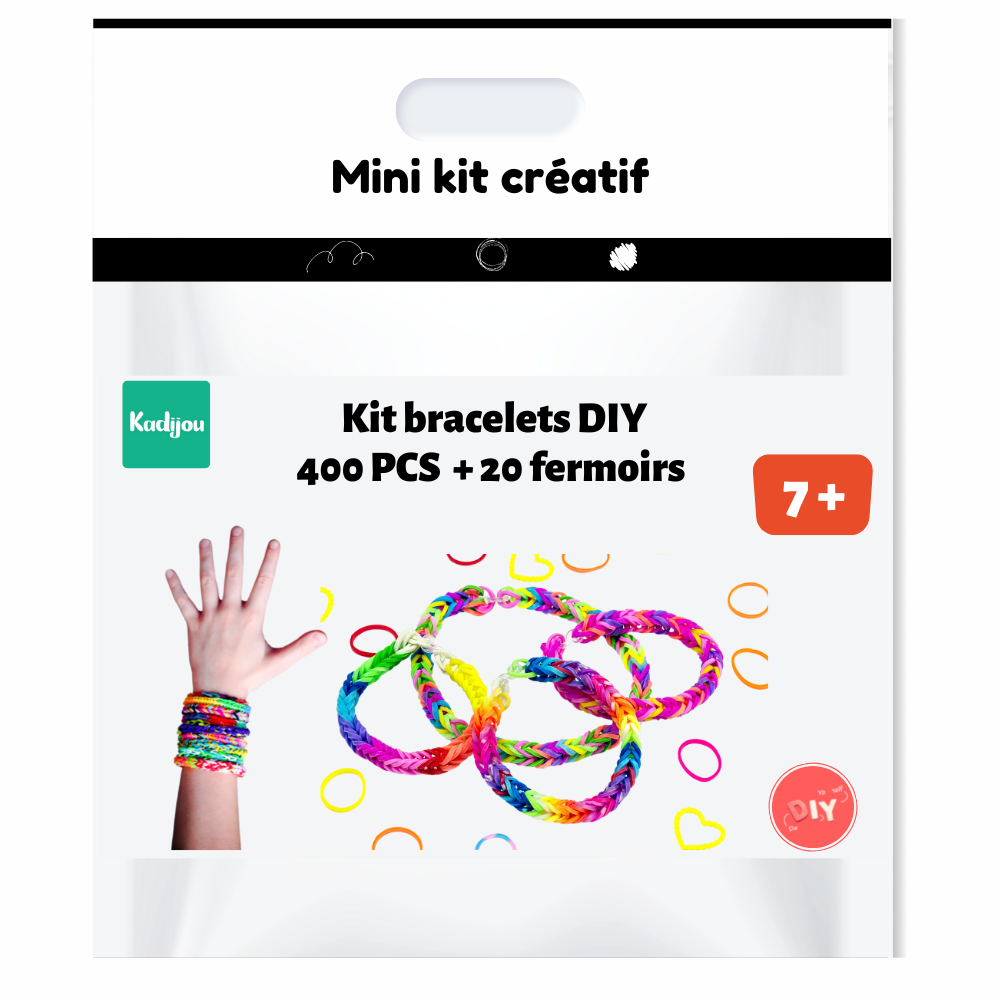 Kit Bracelet Fille, Cadeau Fille 10 Ans, DIY Kit Creatif Enfant