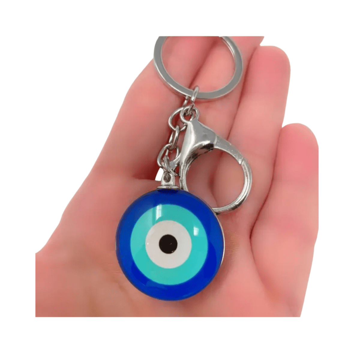 Porte clé Oeil grec /Oeil bleu